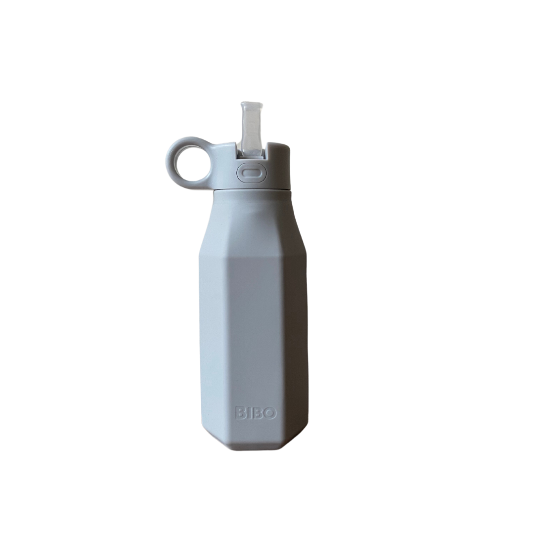Pre-Order Cloud Grey Kids Silicone Drink Bottle