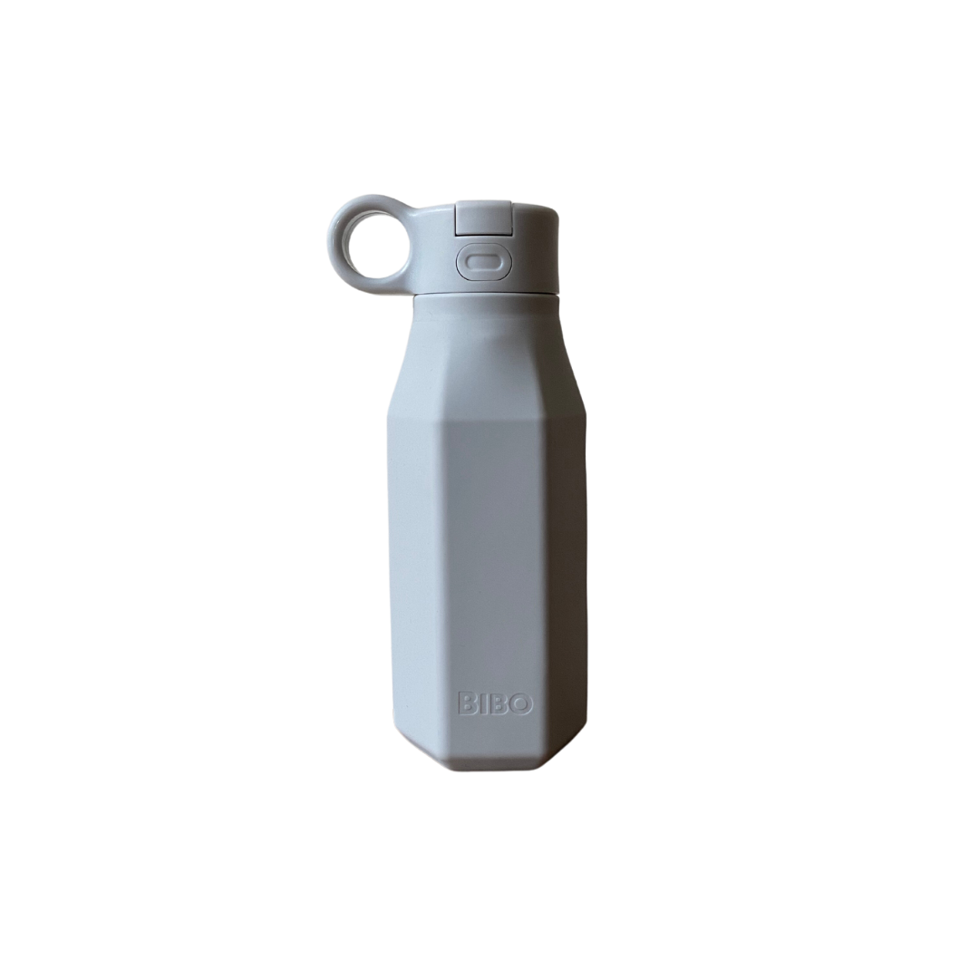Pre-Order Cloud Grey Kids Silicone Drink Bottle