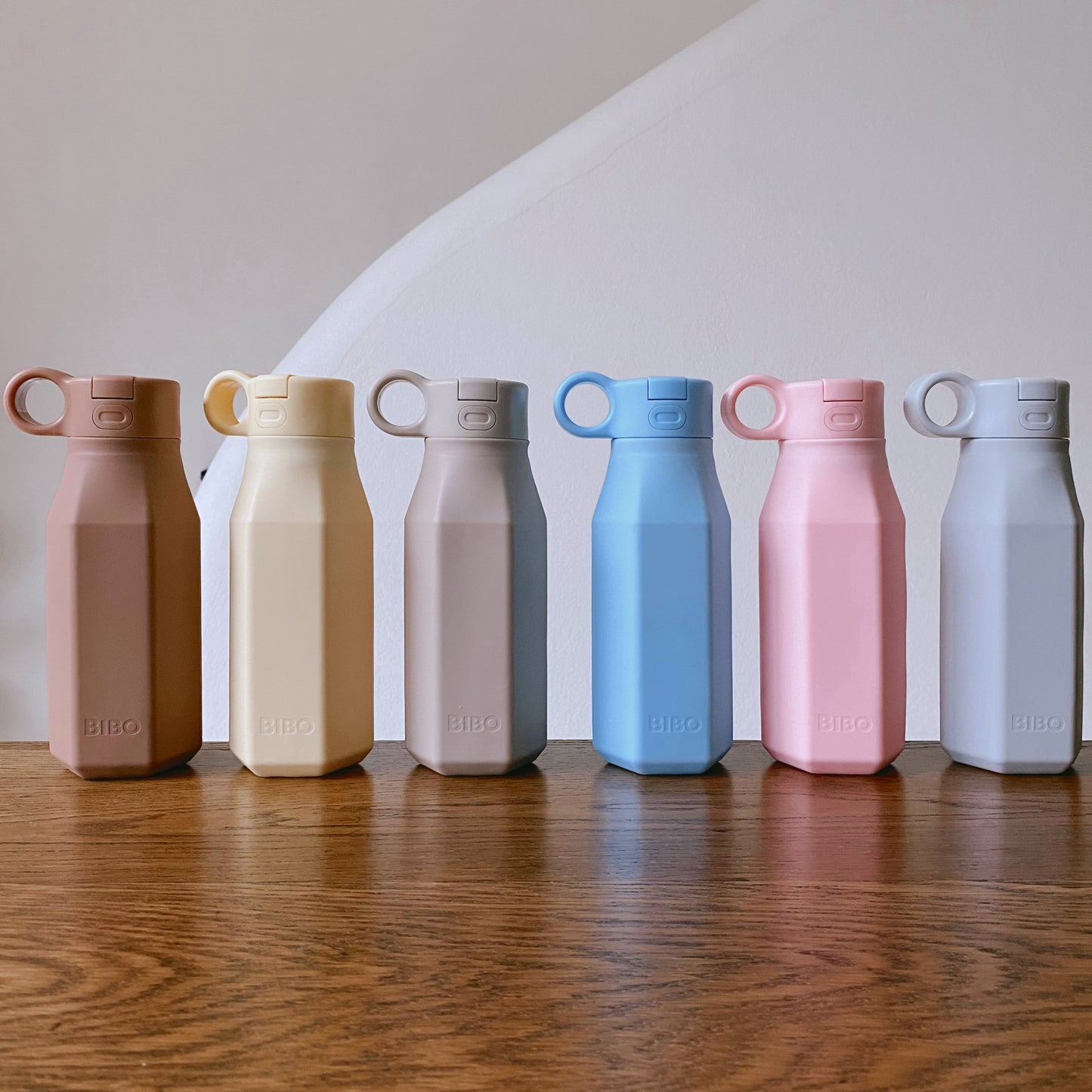 Pre-Order Cloud Grey Kids Silicone Drink Bottle