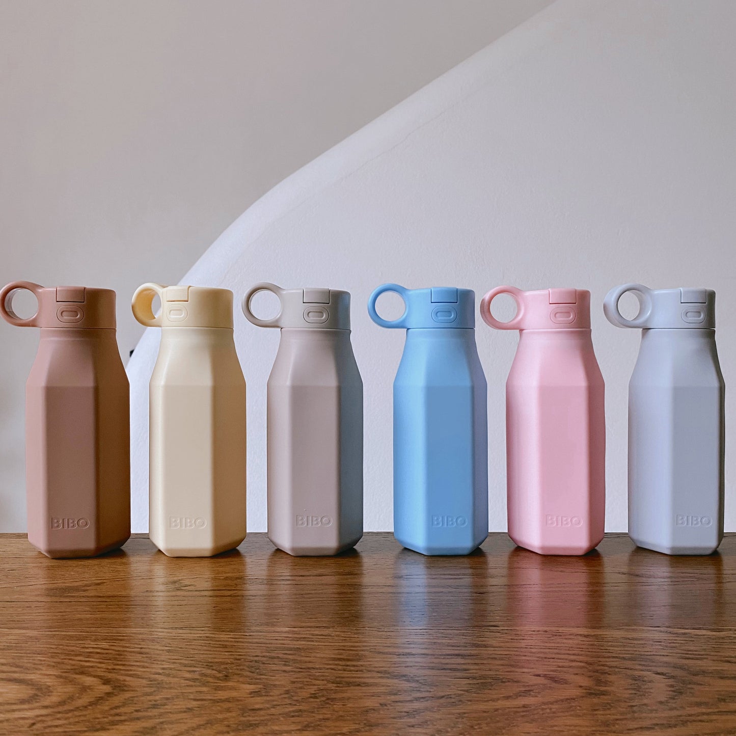 Pre-Order Powder Pink Silicone Drink Bottle