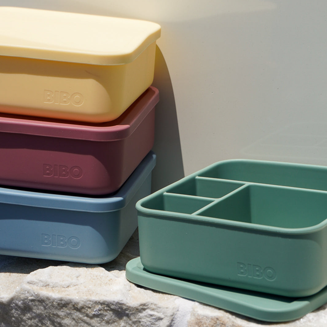 BIG Square Silicone Bento Lunchbox