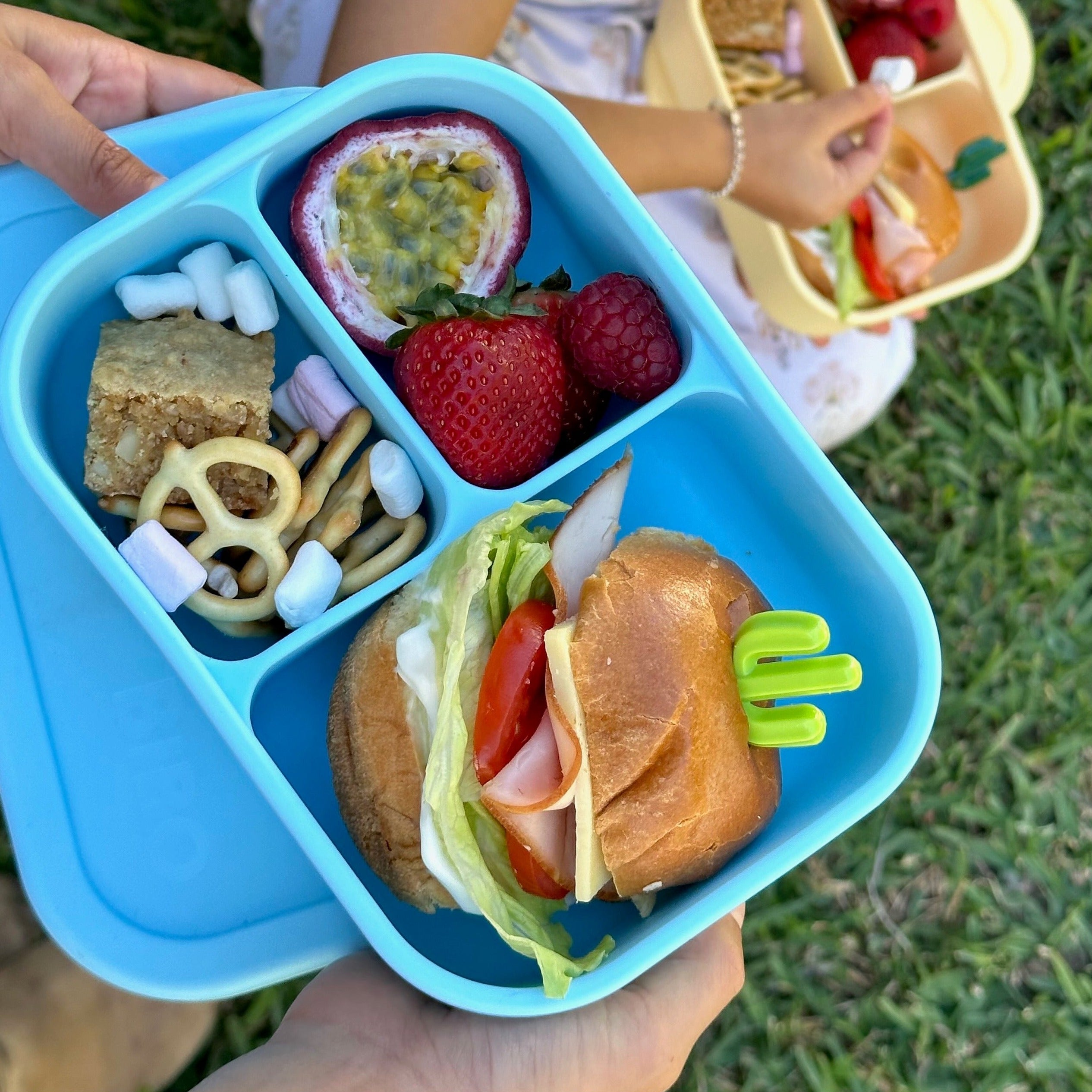 Silicone 3 Bento Lunchbox