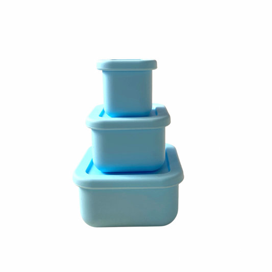 SilicoStack - Set of 3 Silicone Containers [Pre-Order]