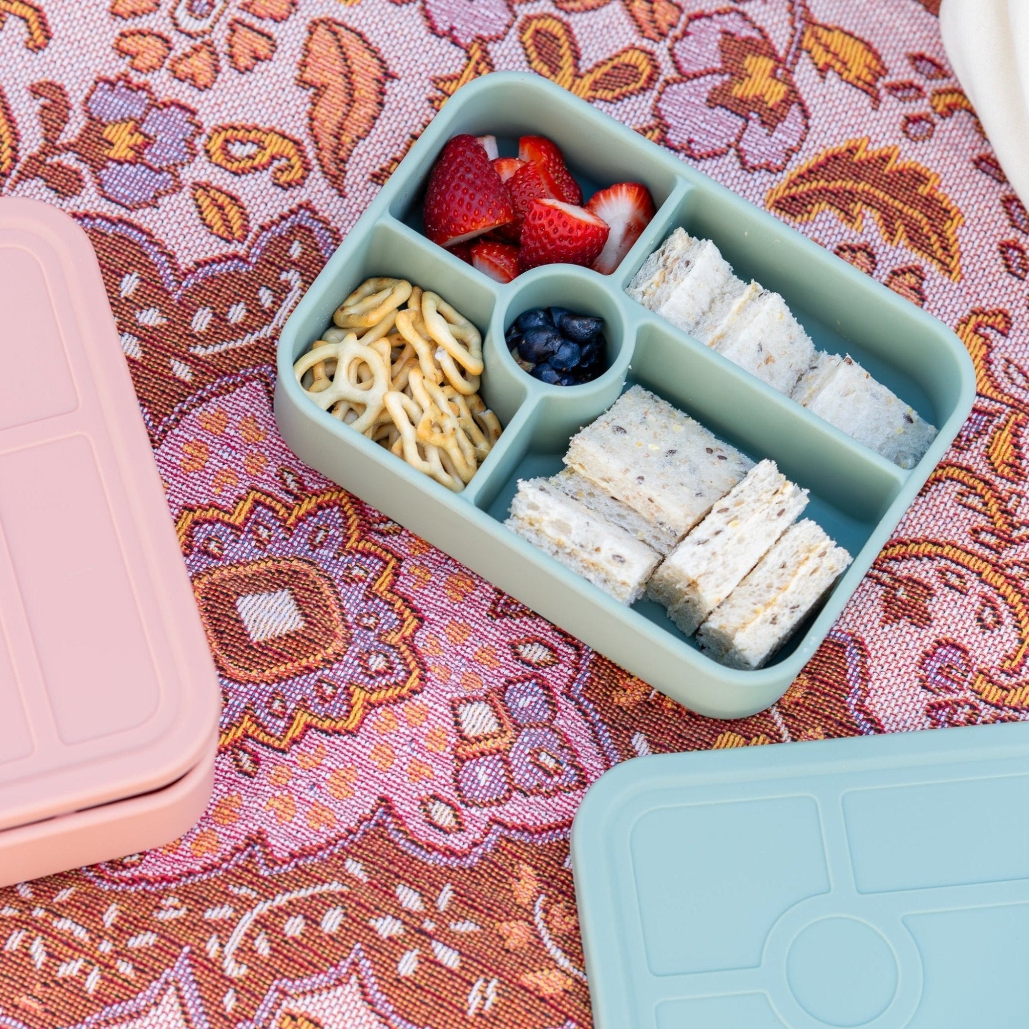 Silicone 5 Bento Lunchbox - BIBO