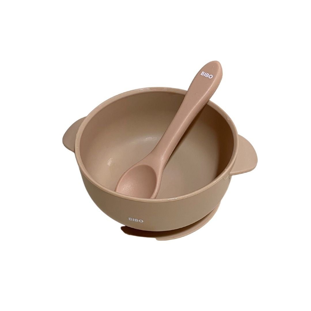 Silicone Bowl Set Nude